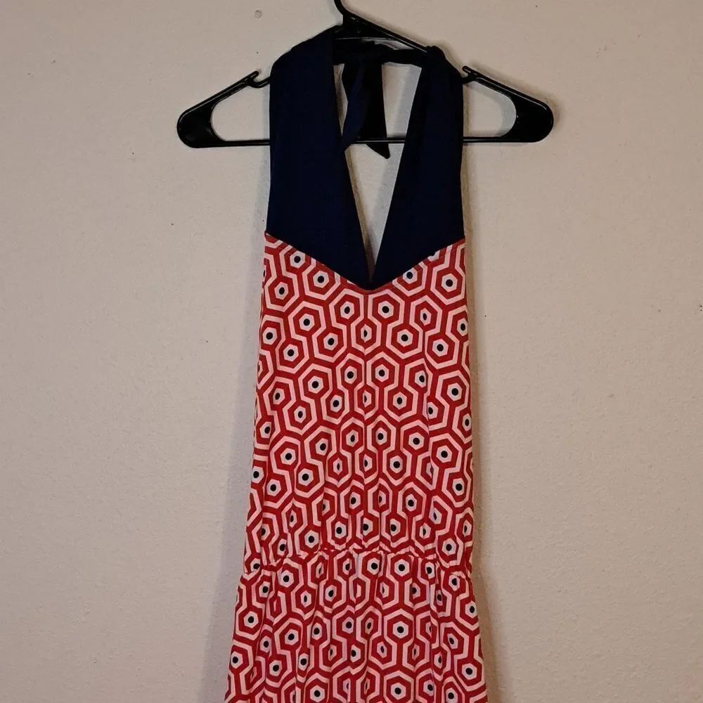 Mud Pie halter maxi dress size medium